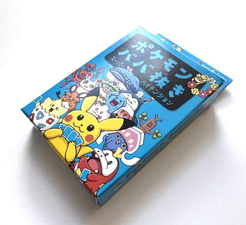 Pokemon Center Japanese Pokemon Old Maid Babanuki Playing Card Deck blue Limited Sealed