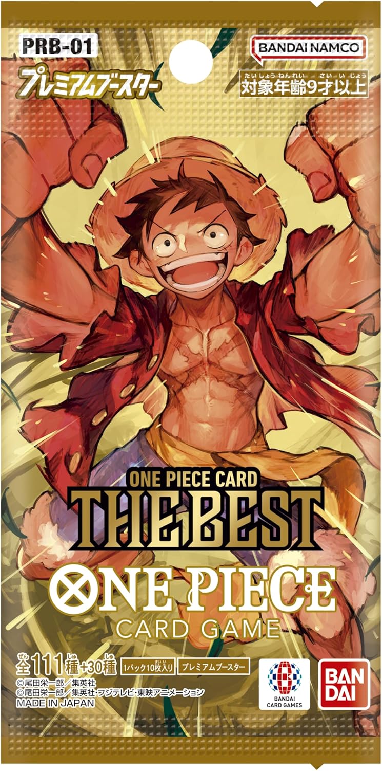 BANDAI ONE Piece Card Game Premium Booster ONE Piece Card The Best [PRB-01] (Box)